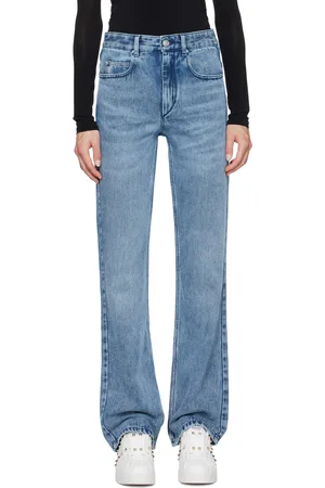 Isabel Marant Jean évasé Belvira bleu