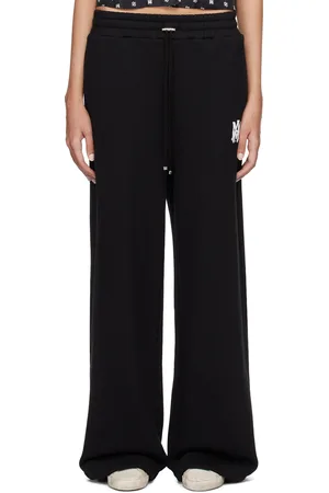 AMIRI Pantalon de détente noir à monogramme