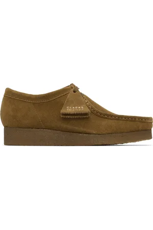 Clarks Derbys Wallabee brun clair