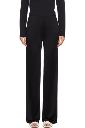 Helmut Lang Pantalon de chauffeur décontracté noir