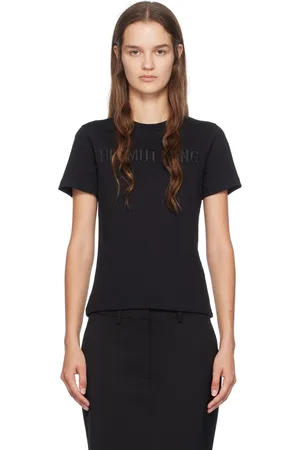Helmut Lang T-shirt ajusté noir à logo