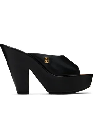 Givenchy Mules Doll noires à logo 4G