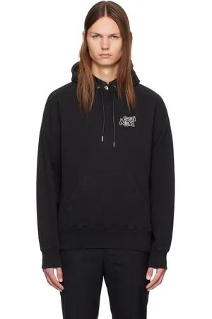 SACAI Pull à capuche noir à image One Love édition Gonz