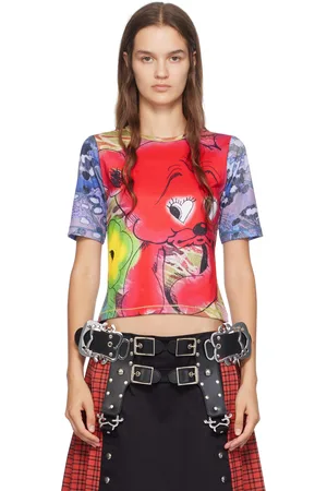 Chopova Lowena T-shirt multicolore à images