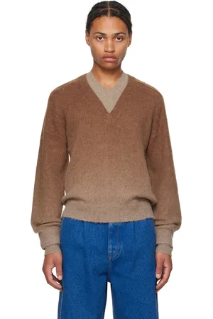 J.W.Anderson Pull dégradé brun