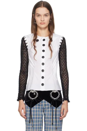 Chopova Lowena Chemise Careen blanche