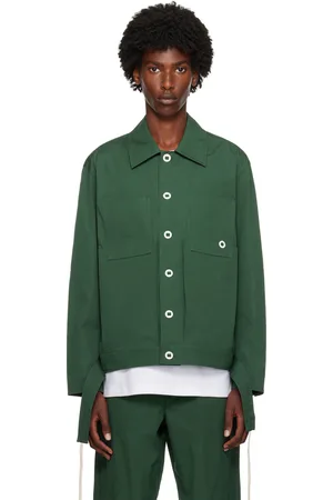 CRAIG GREEN Blouson vert à logo
