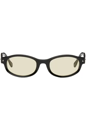 BONNIE CLYDE Lunettes de soleil Roller Coaster noires exclusives à SSENSE