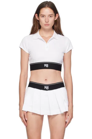Alexander Wang Polo Cheerleader blanc