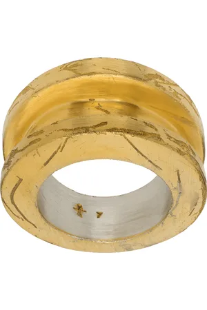 PARTS OF FOUR Bague étroite v2 dorée