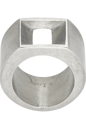 PARTS OF FOUR Bague argentée - Crescent Plane Gateway