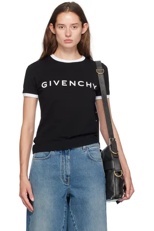 Givenchy T-shirt noir à logo - Archetype