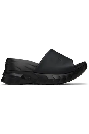 Givenchy Sandales compensées Marshmallow noires