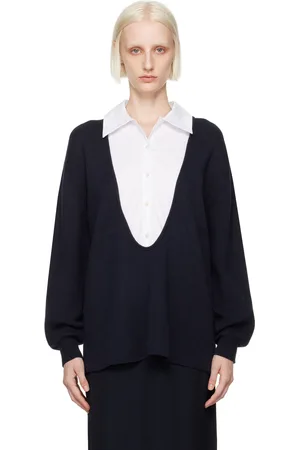 Staud Pull Coast bleu marine