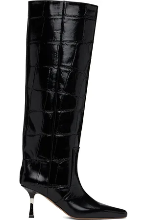PARIS TEXAS Bottes hautes Bettina noires