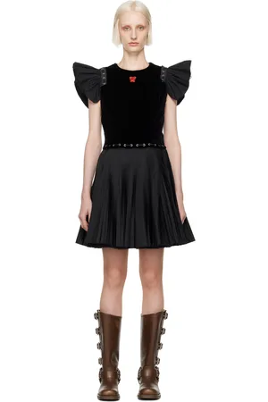 Chopova Lowena Robe courte Moxie noire