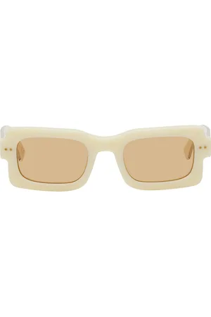 Marni Lunettes de soleil Lake Vostok blanc cassé édition RETROSUPERFUTURE