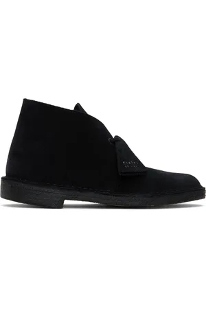 Clarks Chukkas noirs en suède