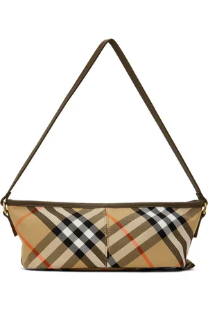 Burberry Mini sac beige à carreaux