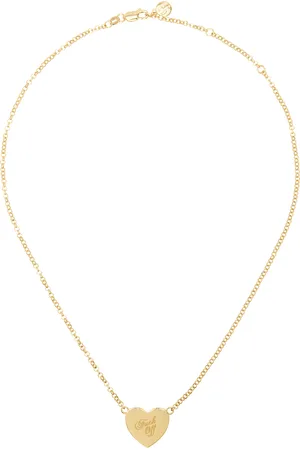 Stolen Girlfriends Club Collier doré Warm Welcome à pendentif de cœur