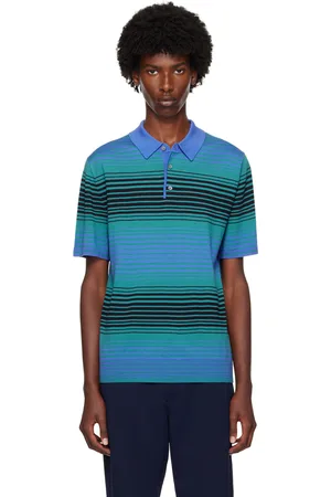 Paul Smith Polo bleu à rayures