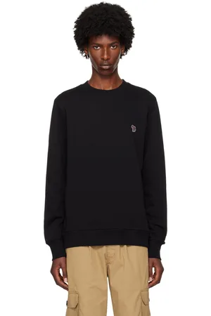 Paul Smith Pull molletonné noir à logo de zèbre