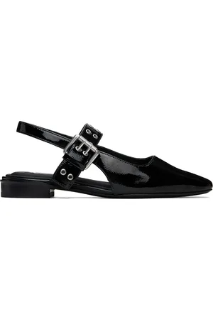 RAG&BONE Ballerines Astra noires à bride arrière