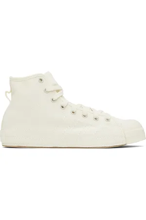 Y-3 Baskets montantes Nizza blanc cassé