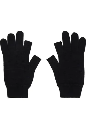Rick Owens Gants noirs à compatibilité avec les écrans tactiles - Porterville