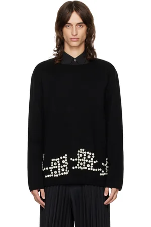 Comme des Garçons Pull noir à boutons
