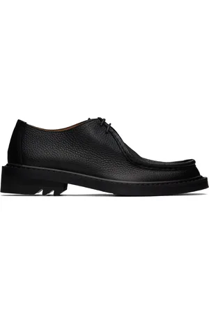 DRIES VAN NOTEN Derbys noirs en cuir