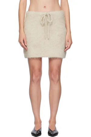 THE GARMENT Minijupe Bern blanc cassé