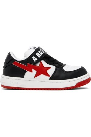 BAPE Enfant | Baskets #1 noires à étoiles emblématiques