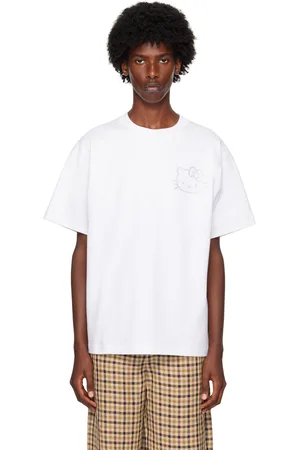 Soulland T-shirt Kai blanc à image Hello Kitty