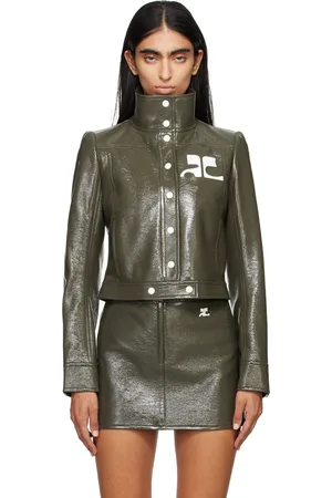 Courrèges Blouson kaki - Reedition