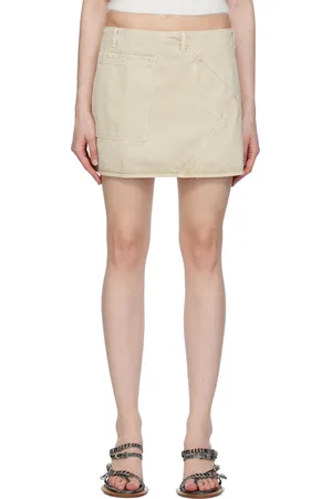 Gimaguas Minijupe Beverly beige en denim
