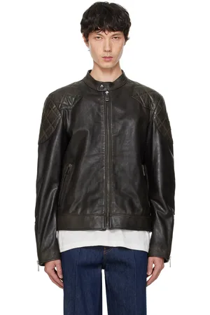 Belstaff Blouson Outlaw noir en cuir