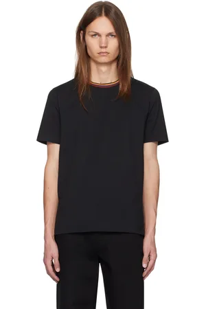 Paul Smith T-shirt noir à rayures Artist