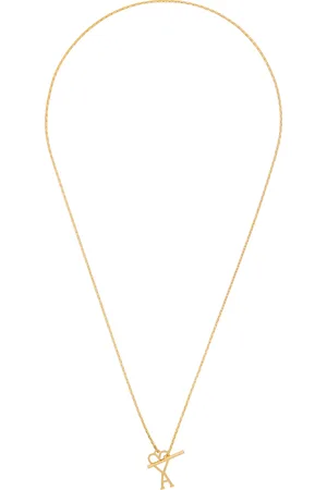 Ami Collier doré à logo Ami de cœur