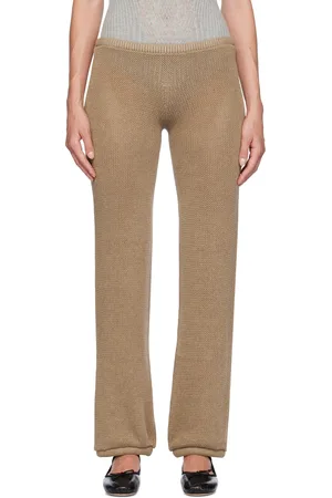 Isa Boulder Pantalon de détente droit Isabella beige