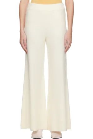Lisa Yang Pantalon de détente Ellery blanc cassé