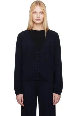 Lisa Yang Cardigan Abby bleu marine