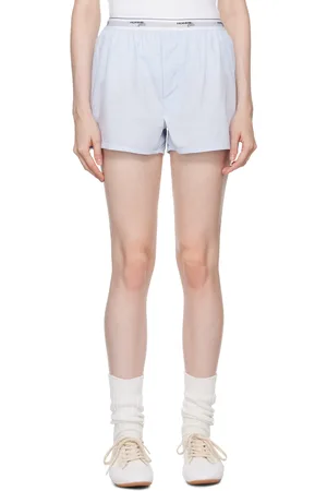 HOMMEGIRLS Short boxeur bleu