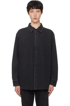 RAG&BONE Chemise Matthew noire en denim