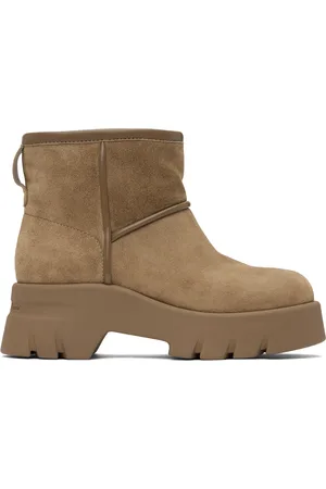 Gianvito Rossi Bottes Stormy beiges