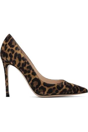 Gianvito Rossi Chaussures à talon aiguille Gianvito brun et noir
