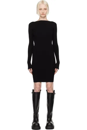 Rick Owens Robe courte Al noire - Porterville
