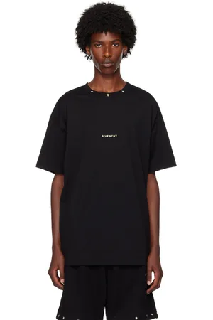Givenchy T-shirt noir à images d