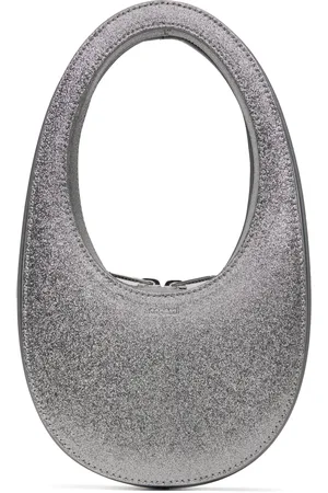 COPERNI Mini sac argenté scintillant - Swipe