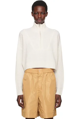 Staud Pull Hampton blanc cassé